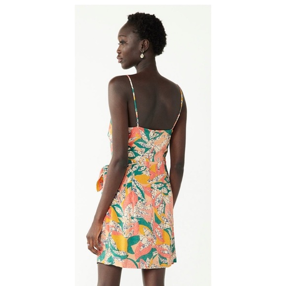 *NWT* Nine West Colorful Floral Side Wrap Beachy
Dress Women's - Picture 2 of 9